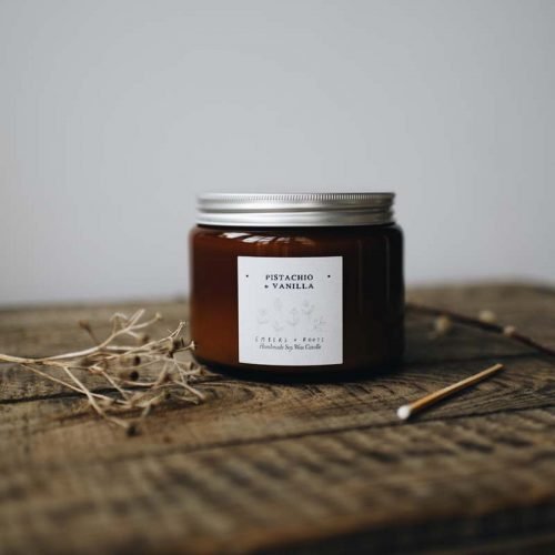 Pistachio & Vanilla 3 wick