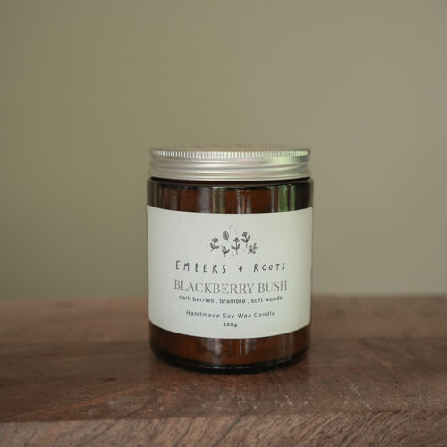 blackberry bush soy candle