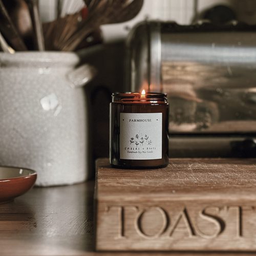 farmhouse soy candle