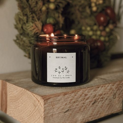 brumal large soy candle