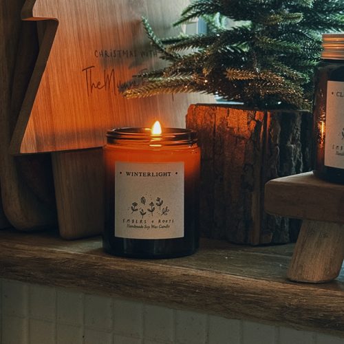 winterlight soy candle